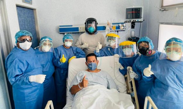Gobernador es dado de alta después de permanecer dos días hospitalizado por Covid19