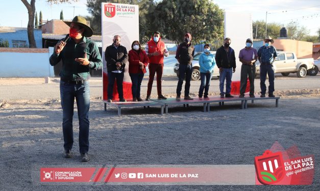 Continúa jornada de entrega de obras para beneficio de las familias ludovicenses