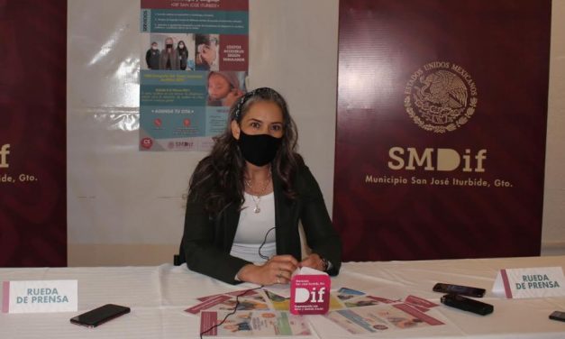 Presidenta del Sistema DIF Municipal de San José Iturbide, presenta programas y servicios