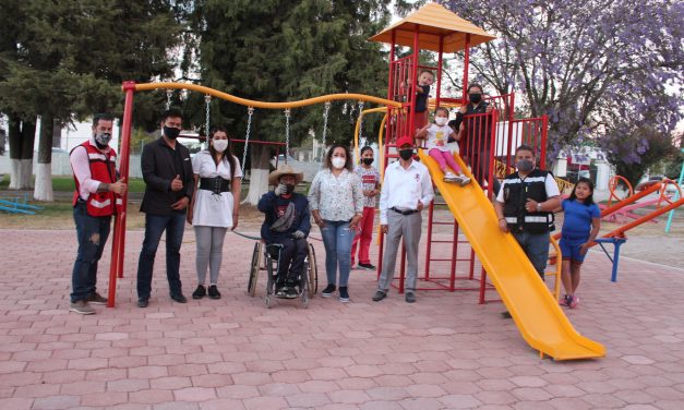 Realizan entrega de obras en la unidad deportiva Antonio Bataglia