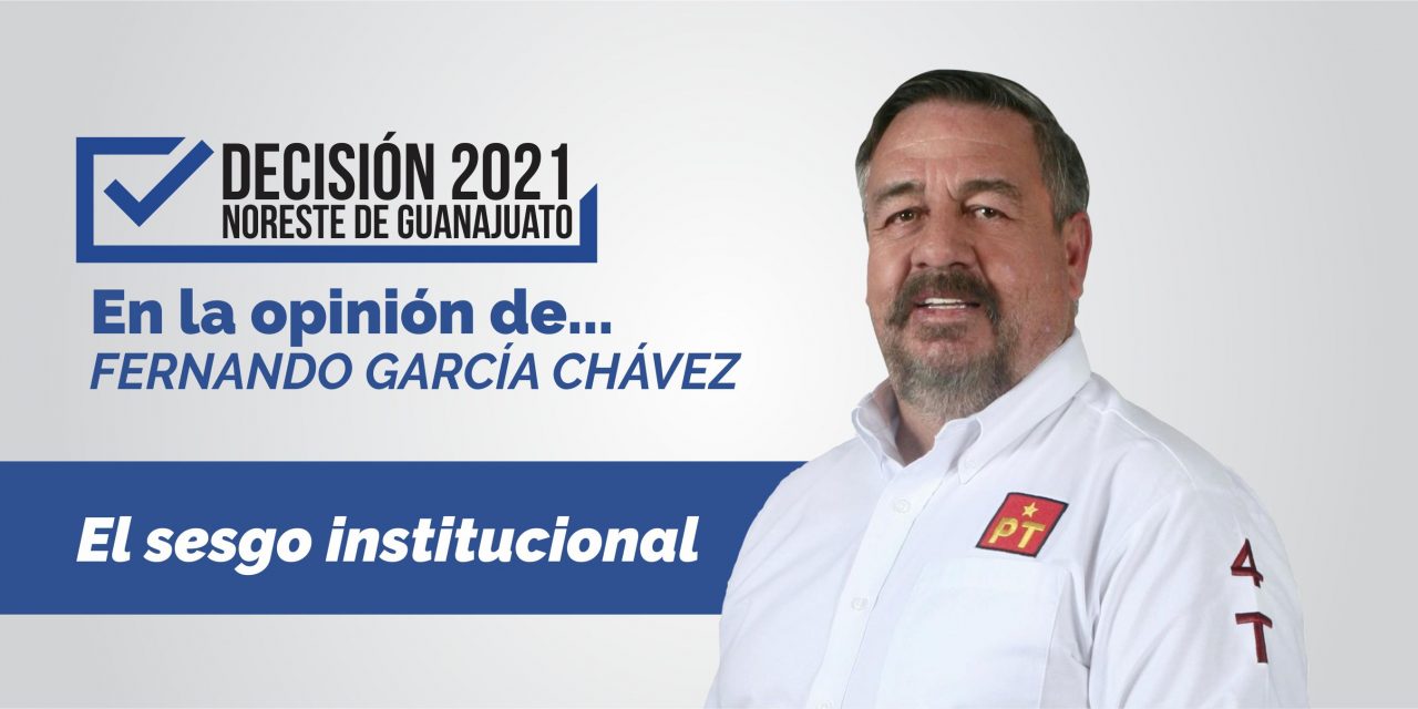 El sesgo institucional en el INE; en la opinión de Fernando García Chávez