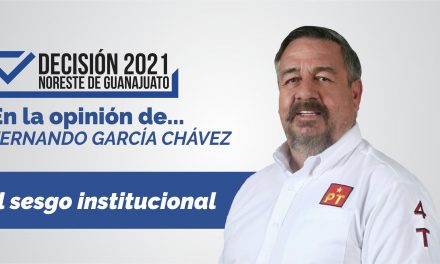 El sesgo institucional en el INE; en la opinión de Fernando García Chávez