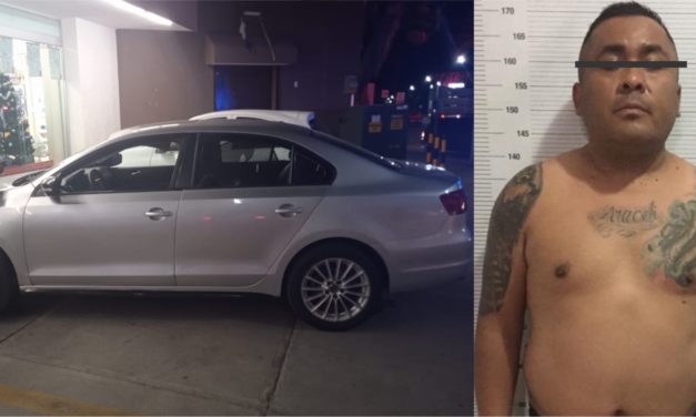 Detienen a hombre que había robado productos en súper mercado