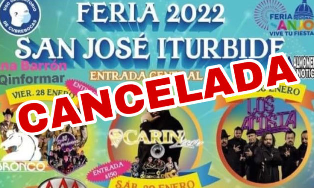 Por aumento en casos de COVID se suspende feria San José Iturbide 2022