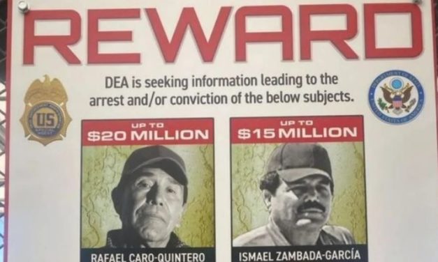 DEA Ofrece 45 millones de dólares por Caro Quintero, El Mayo y Los Chapitos