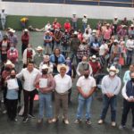 Entregan apoyos contra la sequía en San Luis de la Paz.