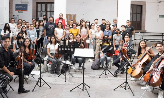 Comienzan ensayos alumnos de la orquesta de cámara «René Rodríguez Jáuregui»