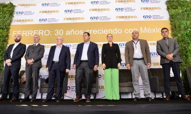 Ferrero celebra 30 años en México con una nueva inversión en la planta de San José Iturbide, Guanajuato