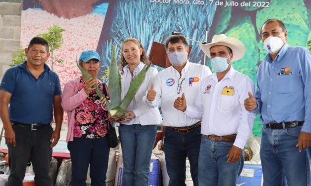 #ElCampoNosUne | Entregan apoyos a agricultores doctormorenses