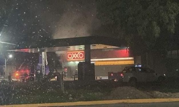 Fueron 25 oxxos quemados en Guanajuato en jornada violenta