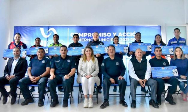 Aplica gobierno municipal programa de estímulos a elementos de SSP