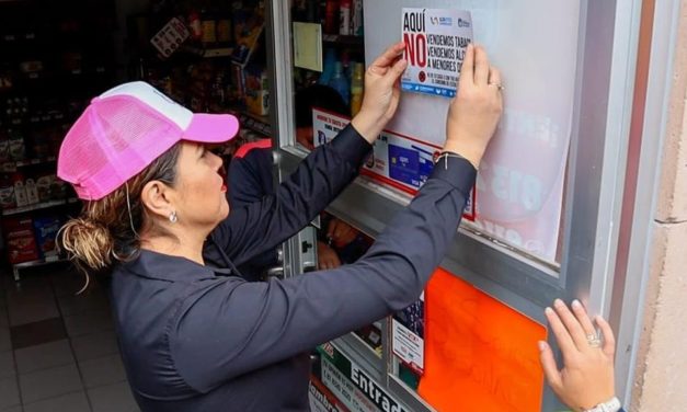 Convoca gobierno municipal a no vender alcohol y tabaco a menores