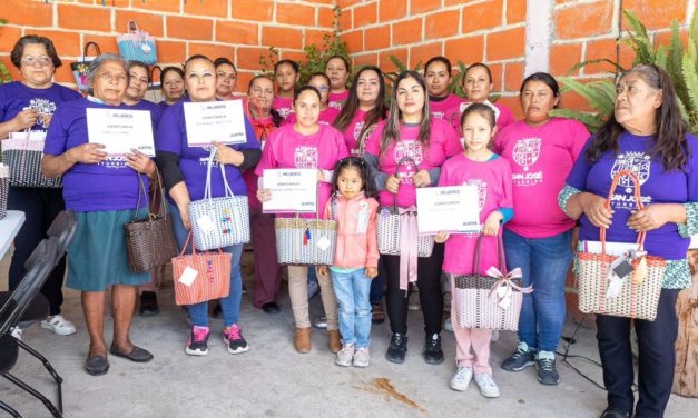 Concluyen mujeres iturbidenses segundo bloque de talleres “Juntas Podemos”