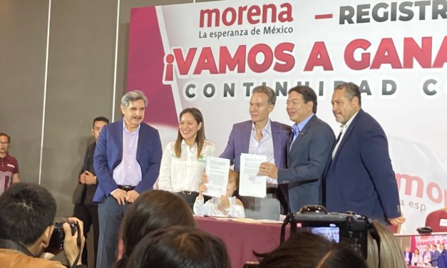 Manuel Velasco busca candidatura para la presidencia de la República; hoy realizó su registro