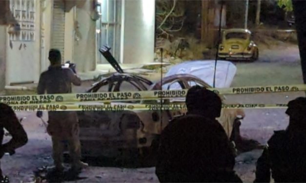 En Celaya, auto bomba deja a 10 elementos de la Guardia Nacional con lesiones