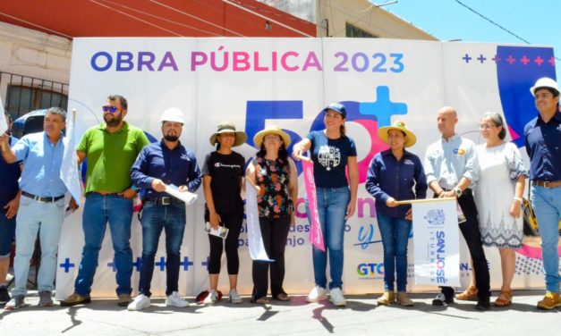 Inicia urbanización en calle Morelos