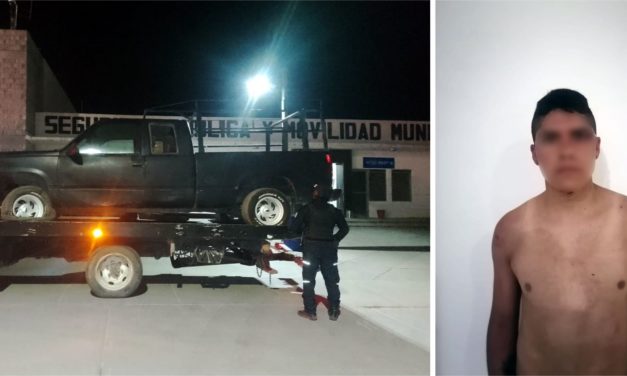 SSP Municipal frustra robo de un vehículo