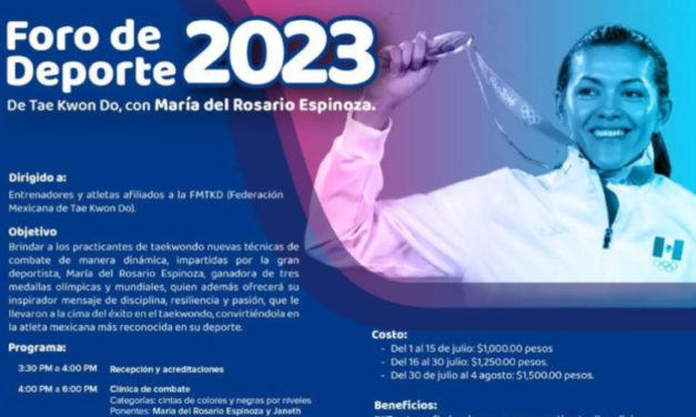 VISITARÁ MEDALLISTA OLÍMPICA SJI EN FORO DE DEPORTE