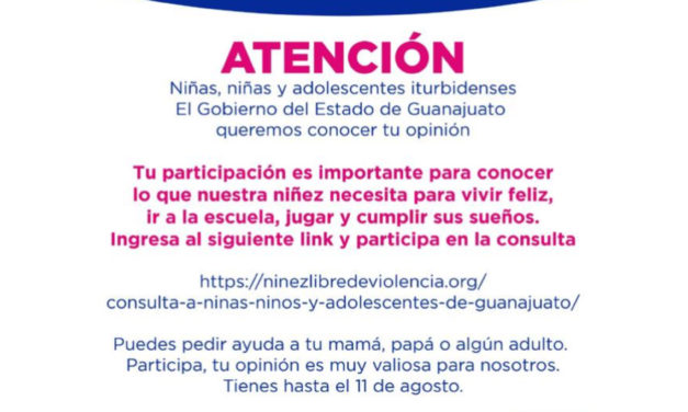 CONVOCA SIPINNA Y WORLD VISION A PARTICIPAR EN CONSULTA INFANTIL