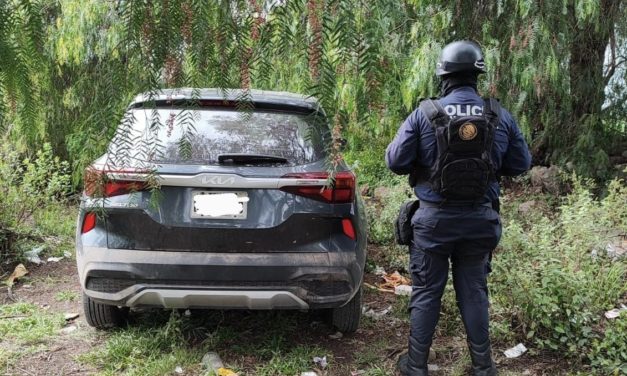 RECUPERA SSP VEHÍCULO CON REPORTE DE ROBO VIGENTE