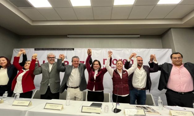 Presenta Alma Alcaraz a su equipo de campaña; Consideraría a Antares Vázques y a Ernesto Prieto