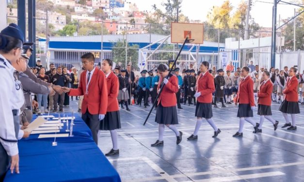 Alumnos de El Capulín representarán a Guanajuato en concurso de escoltas