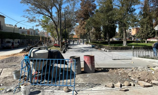 ¿El jardín? Otra vez no quedó listo, presenta un 80% de avance; En espera de nueva fecha