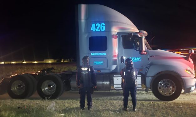 RECUPERA Y RESGUARDA SSP UN TRACTOCAMIÓN ROBADO