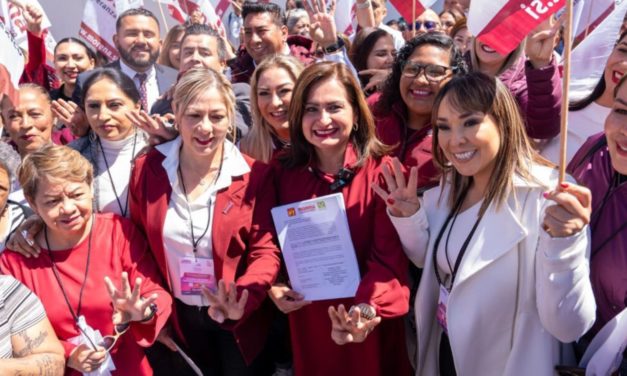 Alma Alcaraz ya es oficialmente candidata a gobernadora de Guanajuato, hoy se registró ante el IEEG