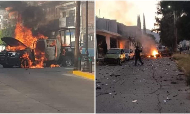 Guanajuato sacudido por coches bomba: detonan en Acámbaro y Jerécuaro