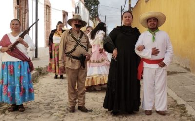 Un grupo de ciudadanos de Mineral de Pozos van por el rescate de sus tradiciones e identidad