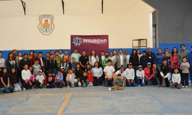 Gobierno Municipal forma a los agentes del cambio con la “Academia de Policía Infantil”