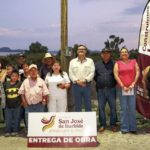 Entrega el Gobierno Municipal medio kilómetro de alumbrado público en Los Chávez