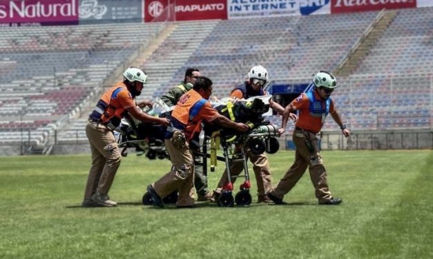 Traslado aéreo salva minutos clave: paciente grave es llevado de San José Iturbide a Irapuato