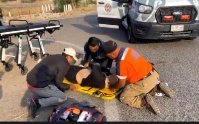 Reportero es presuntamente agredido por elementos del GERI durante cobertura en Juventino Rosas