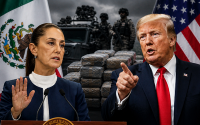 “¡NOSOTROS ESTAMOS ACTUANDO!”: Sheinbaum responde a Trump tras amenaza sobre el narco