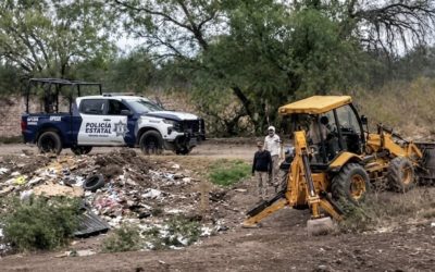 Localizan fosa clandestina con restos de al menos siete personas en Villagrán